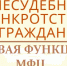 Новая функция МФЦ – возбуждение процедуры внесудебного банкротства гражданина - Бессоновский район
